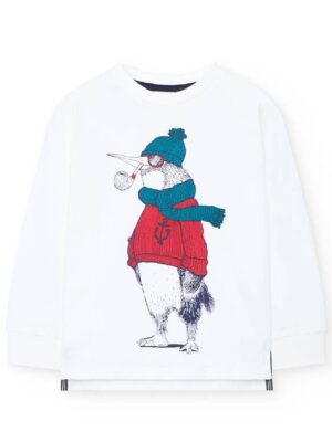 Camiseta punto pingüino gorro