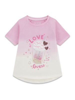 Camiseta batido bolitas guess