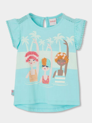 Camiseta punto laguna